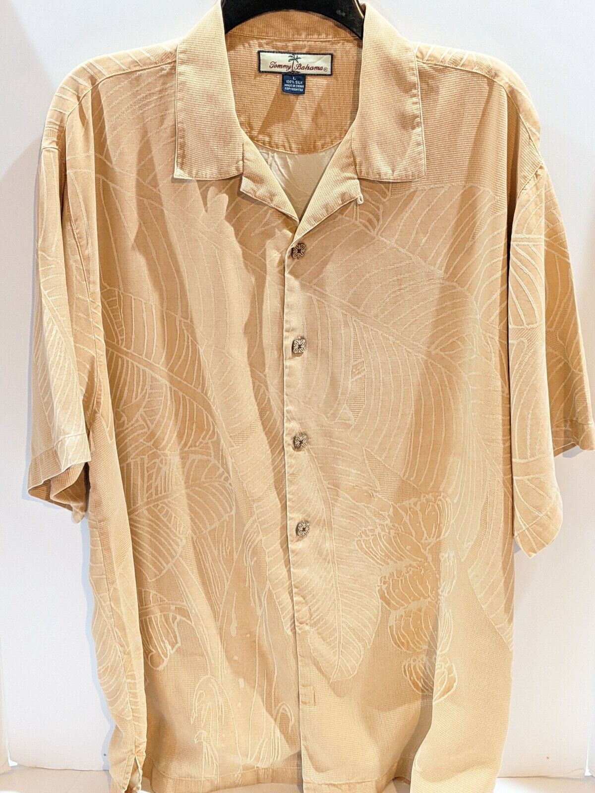 Tommy Bahama Large Silk Shirt - image 4