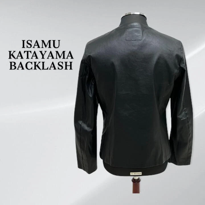 Backlash Indian sheep leather riders hoodie size: S Isamu Katayama