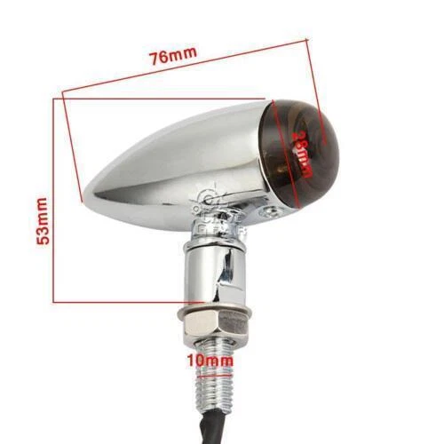 Señales de giro para Yamaha Road Star Warrior Midnight Silverado XV 1600 1700 Foto 2 de 4