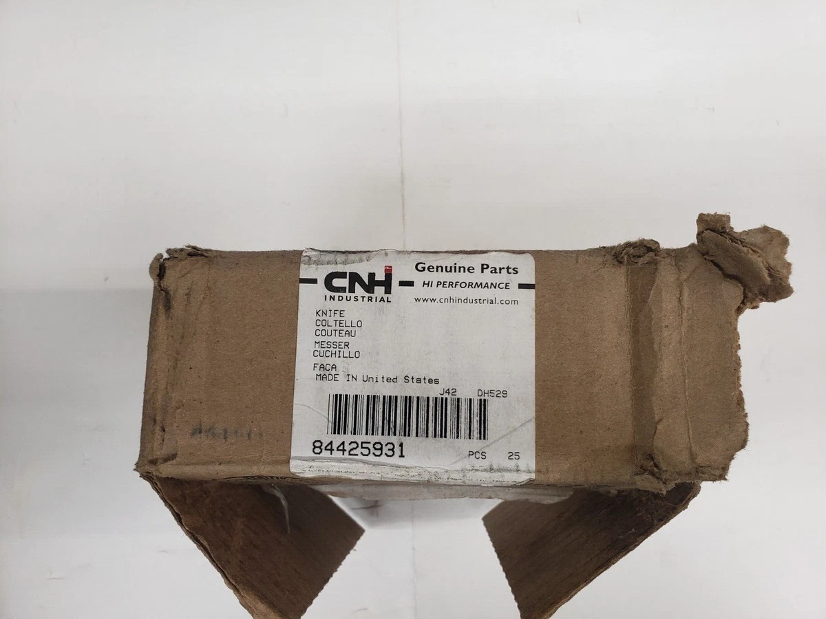 Bx/25 New Holland 84425931 Disc Mower Knives 18° CCW | eBay