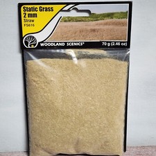 Woodland Scenics Part  FS 616 Static Grass 2 mm Straw