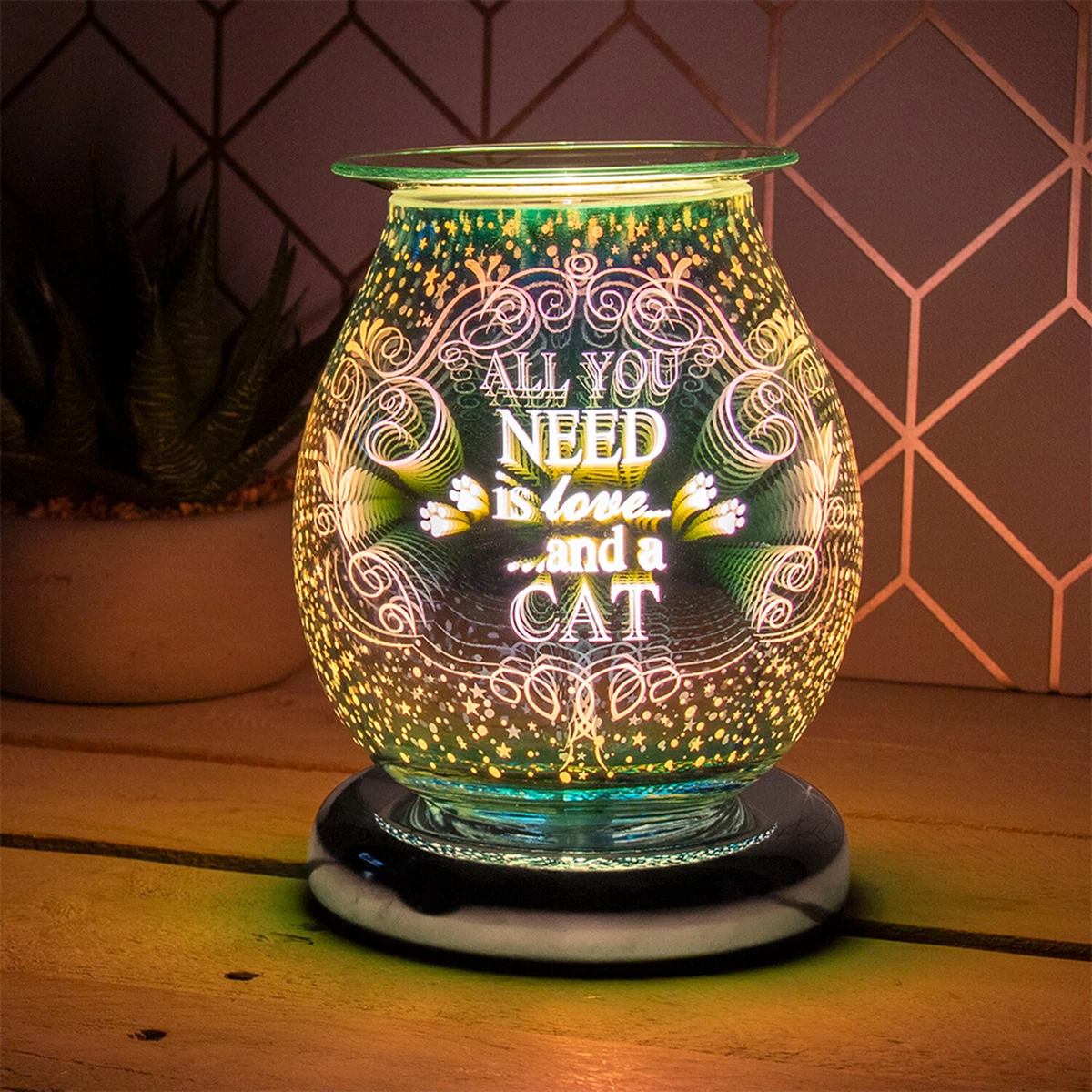 Touch sensitive 3d aroma on sale lamp