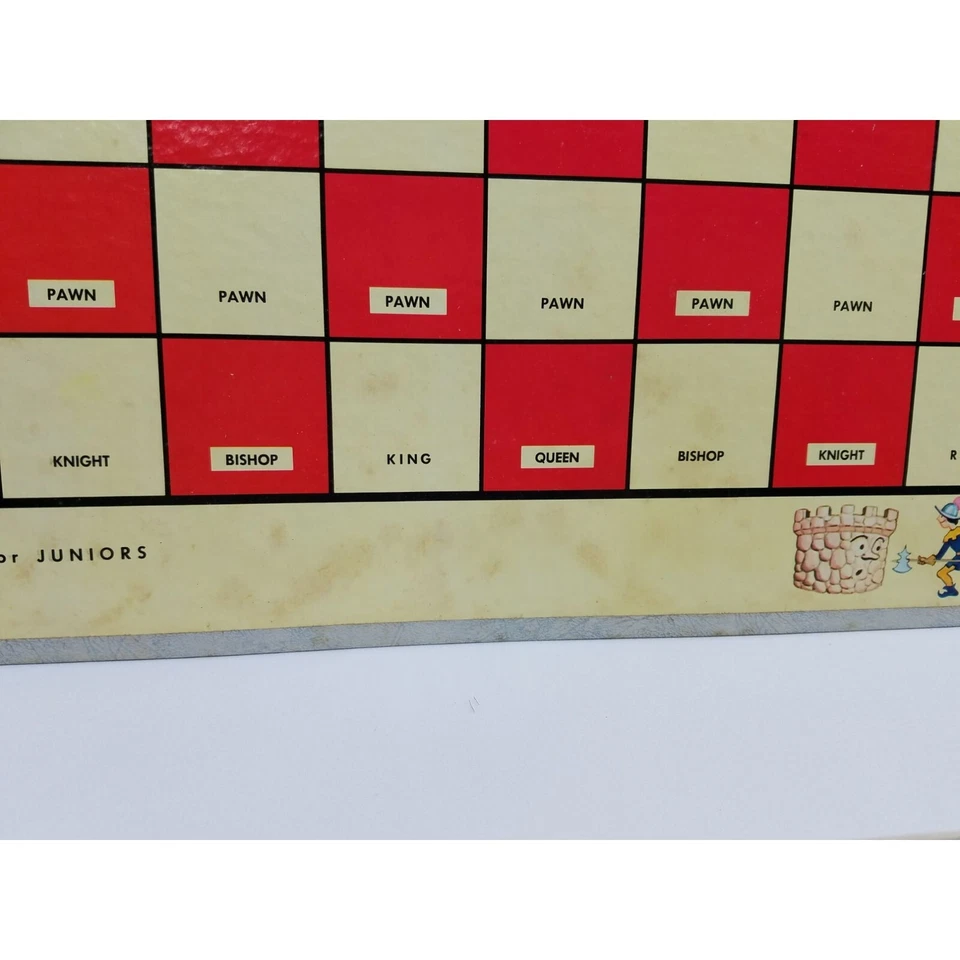 Selright Chess For Juniors Board Game Vintage 1965 Teaching for Children - Image 4 of 4
