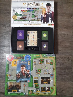 Harry Potter Magical Beast Board Game Brettspiel Goliath 2-4 Spieler komplett  