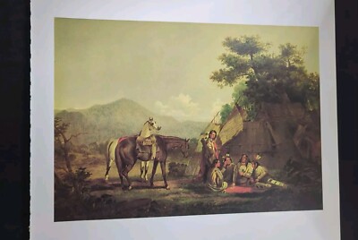 ''Game Of Chance'' By John Mix Stanley Gilcrease