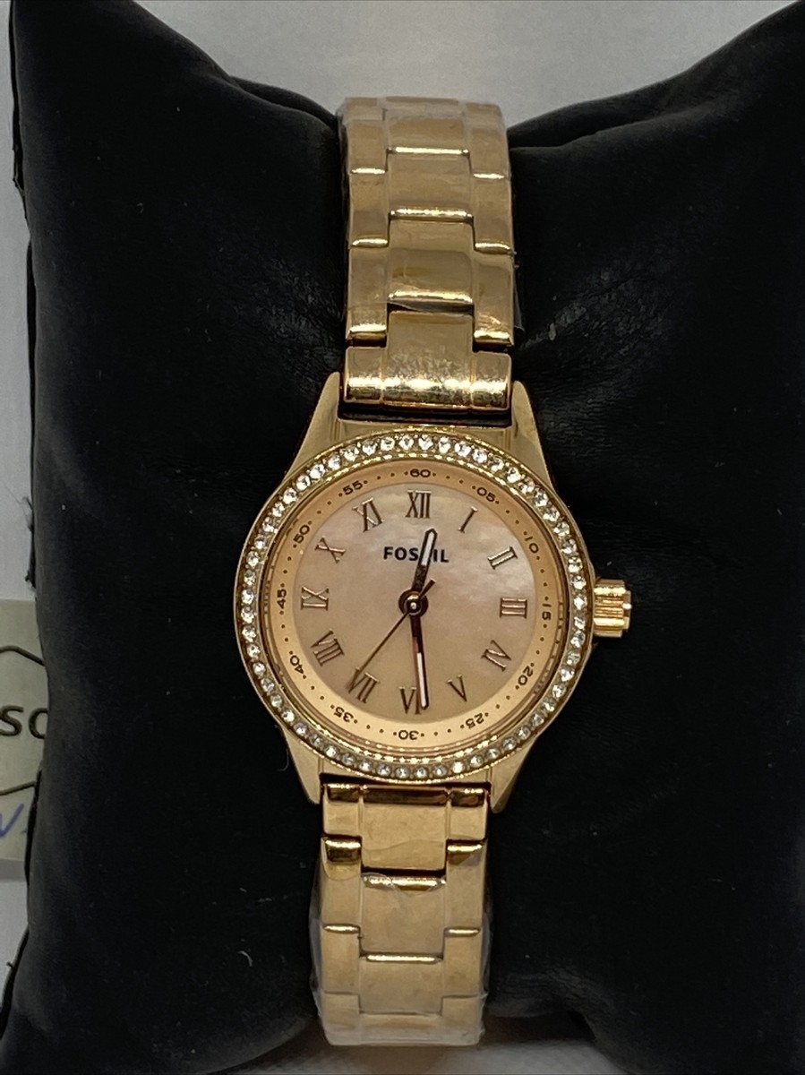 Fossil Blythe BQ3148 Women's Rose Gold Stainless Steel Analog Dial