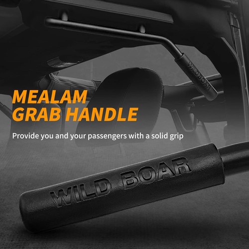 Front & Rear Grab Handle Kit Aluminum Alloy Grab Bar for 2007-2018 Jeep Wrang... - Picture 4 of 7