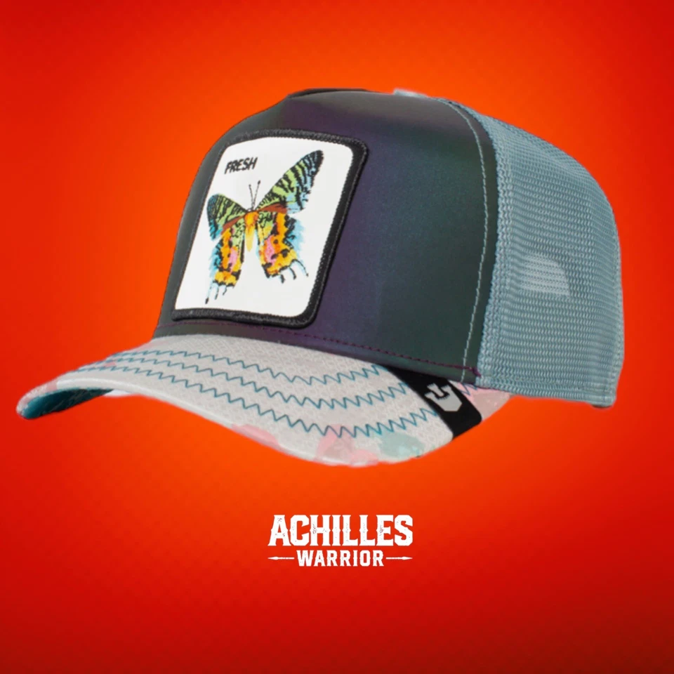 Goorin Bros Granja Animal Camionero CALEIDOSCOPIO FRESCO Mariposa Cápsula Colección Foto 2 de 4