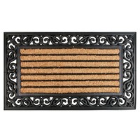 Kokos FußMatte 75X45Cm Schmutzfangmatte FußAbtreter TüRmatte TüRvorleger AußEn 4