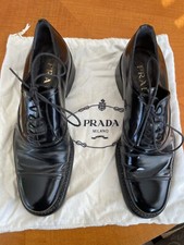 Prada Oxford lace up shoes women Size 6.5