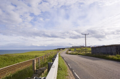 Photo 6x4 Rural road Balnagask In this rural scene within the boundaries c2008