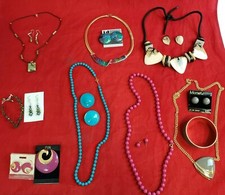 17 PC 8 sets Wholesale Lot Costume Fashion Jewelery Necklace Earring a24
