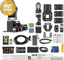 Arduino 5DOF Robot Arm AI STEM Coding Engineering Kit Miniarm