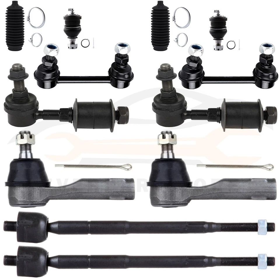 12 Pcs Lower Sway Bar Link Suspension Kit For 1998-2001 Nissan Altima 2.4L Foto 2 de 4