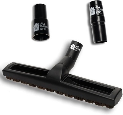 All Parts Etc. 14 Vacuum Floor Brush Attachment For 1.25 Hoses Includes 1 3/8