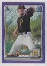 2020 Bowman Chrome Prospects Mega Box Purple Mojo Refractor Aaron Shortridge 6h5