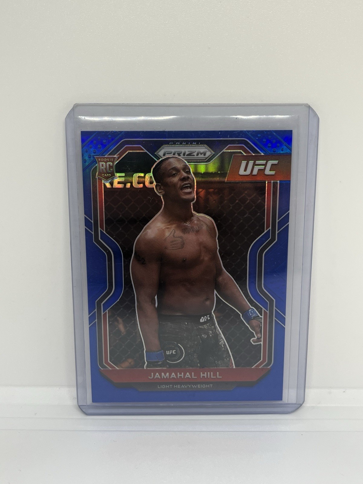 2021 Panini Prizm - #42 Jamahal Hill Blue /199 RC