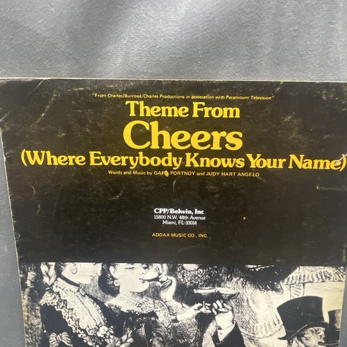 Cheers TV Titelsong Where Everybody Knows Your Name Klavier Noten Text - Bild 5 von 12