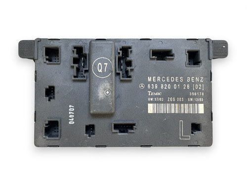 Mercedes W639 Vito Türsteuergerät vorne links 6398200126 - Türmodul Steuergerät