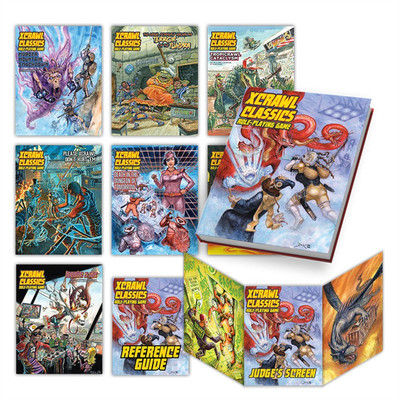 Xcc RPG: XCRAWL CLASSICS KOMPLETTE SAMMLUNG - Lasalle Brendan, Spahn Jame...