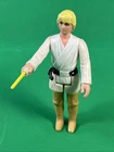 Star Wars Luke Skywalker Action Figure 1977 Kenner w Yellow Sabre Read Vintage