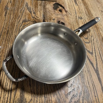 Calphalon Stainless Pan 3Qt. Sauté Pan 5003 Stainless Steel  Kitchen Essentials 