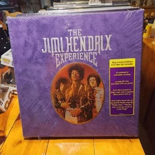 The Jimi Hendrix Experience First Edition 8 LP Purple Velvet Vinyl Box Set 2000 