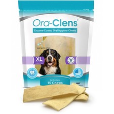 Oral Hygiene Chews for X-Large Dogs-Enzymatic Dental Treats for Daily Oral Ca...
