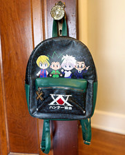 Hunter x Hunter Mini Backpack Black/Green Gon Killua Kurapika