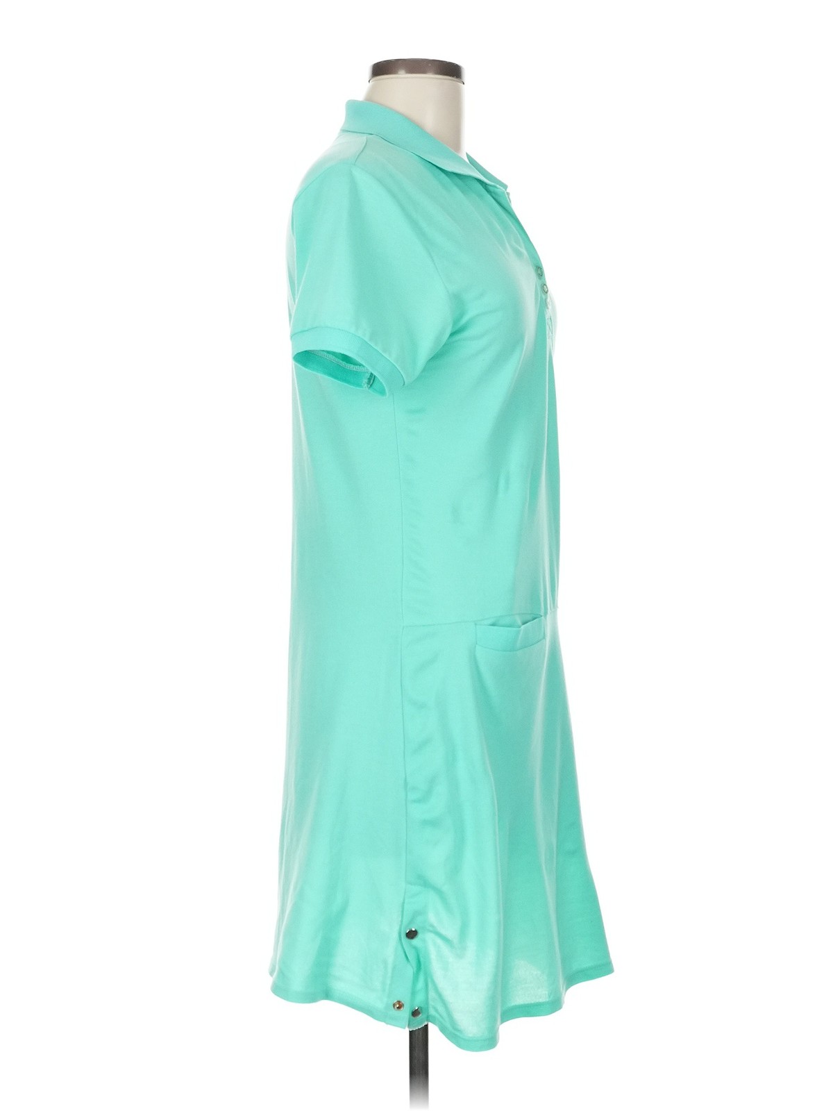 Lacoste Women Green Casual Dress M thumbnail 3