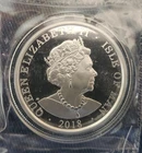 2018 Isle Of Man Viking Longship One Noble 1 oz Silver Coin Proof