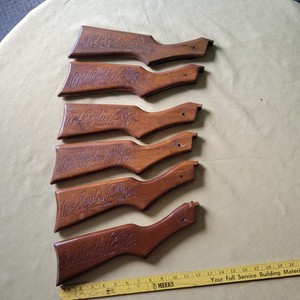 DAISY RED RYDER BB Gun Rifle Wood Stock USED ORIGINAL PARTS - 6-lot