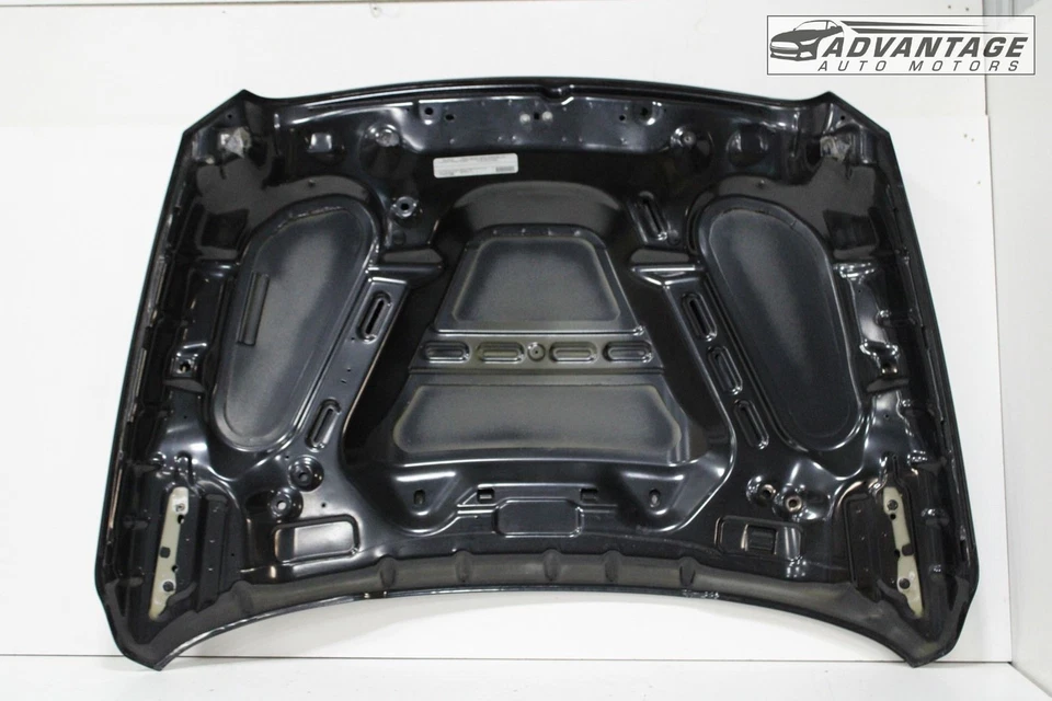 2011-2018 RAM 1500 HOOD BONNET SHELL COVER PANEL BRILIANT BLACK PEARL OEM - Image 2 of 4