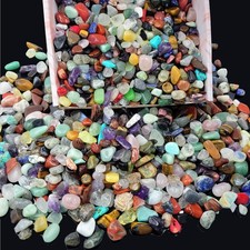 800Pcs 3lb Gemstones and Crystals Set,30Kinds Bulk Rocks and Minerals Scien