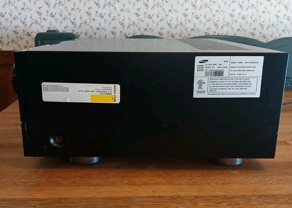 Samsung HW-C700B-XAA 7.2 Channel HDMI Digital HD Audio/Video AV Receiver - Image 4 of 4