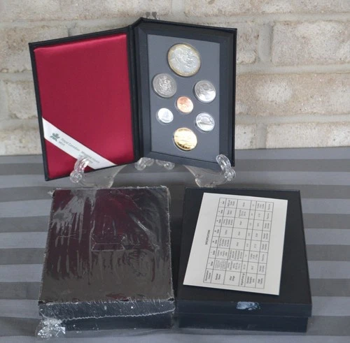 1994 & 1995 Royal Canadian Mint Double Dollar Silver Proof Coin Sets 1.5 ASW