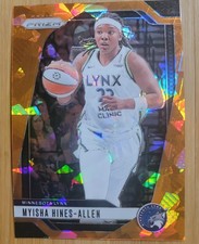 2024 Panini Prizm WNBA Myisha Hines-Allen #20 Orange Ice Prizm