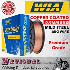 0.9mm 5Kg Copper Coated Mild Steel Mig Wire AUSTMIG ES6 ES609M5KG