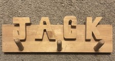 Handmade Wooden “Jack” Coat Rack