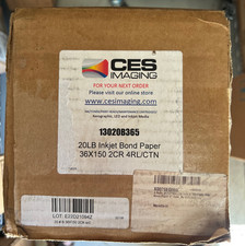 4 Rolls 36"x150' 20lb Bond CAD Plotter Paper Inkjet 2" core 92 Bright White