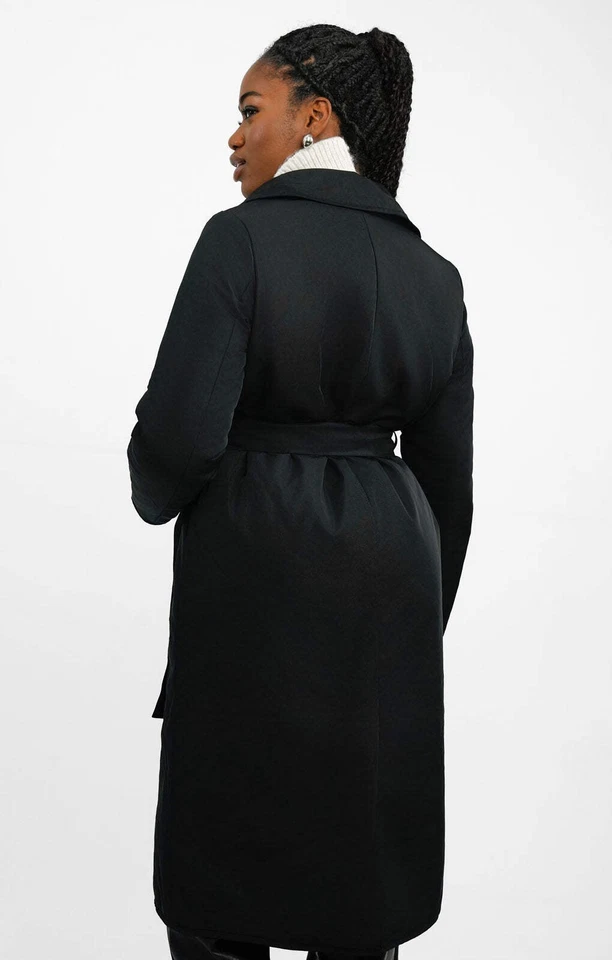 Abrigo negro para mujer Whistles PVP 199 £ Foto 3 de 4