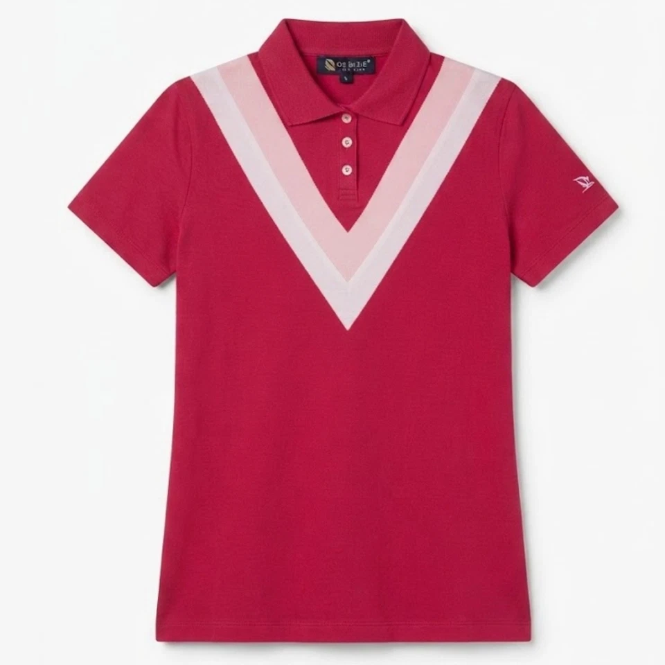 Polo mujer Giorgio di Mare algodón rosa S - Imagen 3 de 4