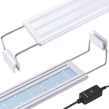 Full Spectrum LED Aquarium Light – 12” 16” 24” 32” Classic Fish Tank Light