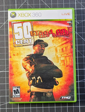 Xbox 360 50 Cent Blood On The Sand Custom Case NO Game No Manual