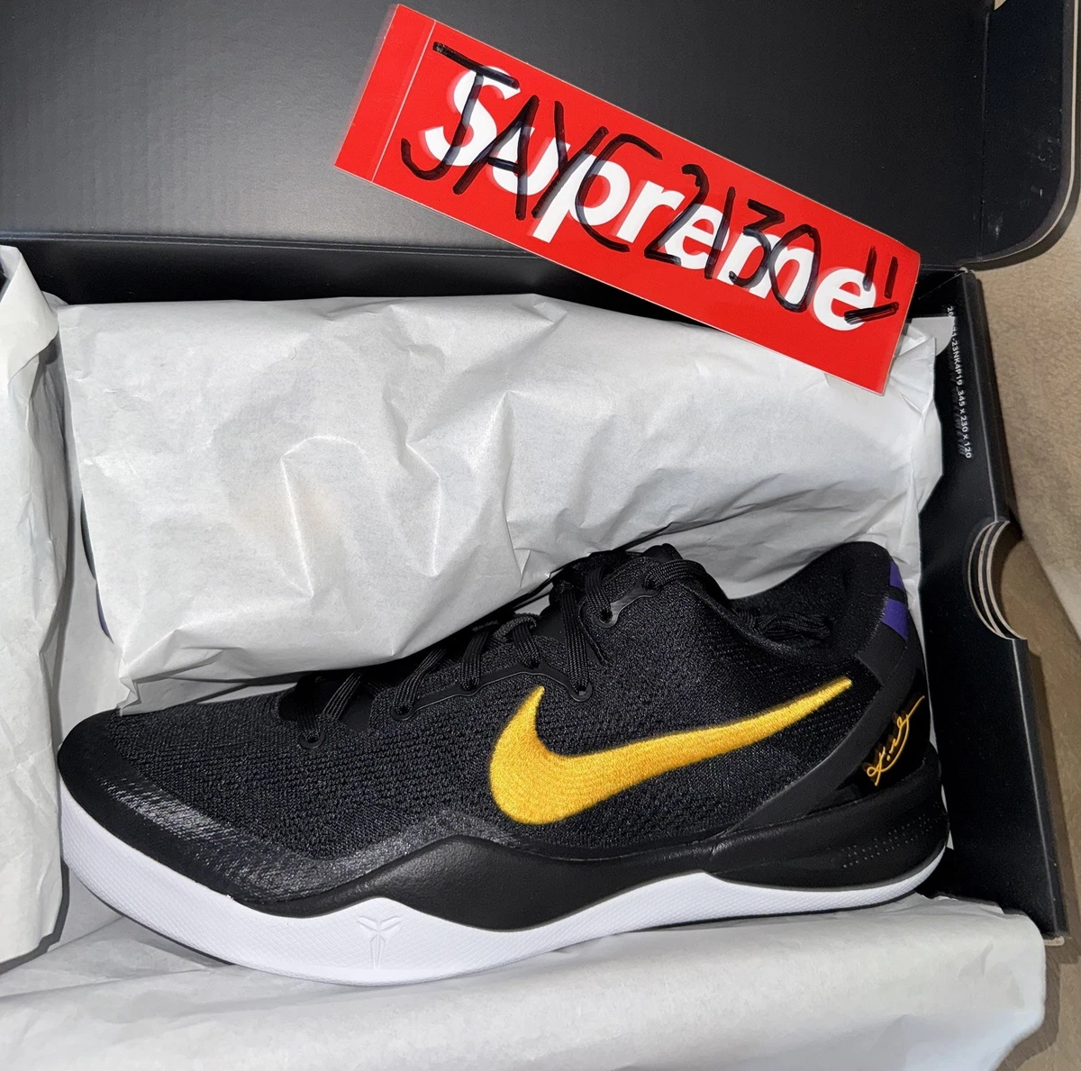 Nike Kobe 8 Protro Lakers Away | eBay