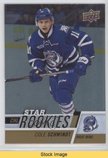 2017-18 Upper Deck CHL Star Rookies Rainbow Cole Schwindt #398 READ 3vx