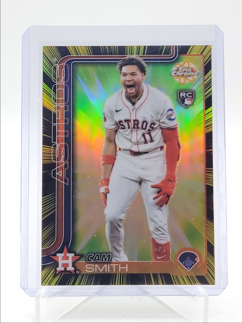 CAM SMITH 2025 TOPPS CHROME UPDATE RADIATING ROOKIES SSP A RC Q5189
