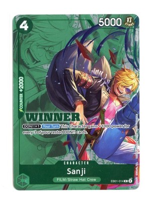 Sanji (Winner Pack 2025 Vol. 1) EB01-014 R Foil One Piece
