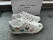 NWT Kurt Geiger London Lane Butterfly Sneaker (Women) 8.5US / 39EU