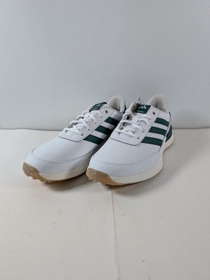 adidas gazelle silver green womens adidas Women's S2G Spikeless 24 Golf Shoes Shadow Fig